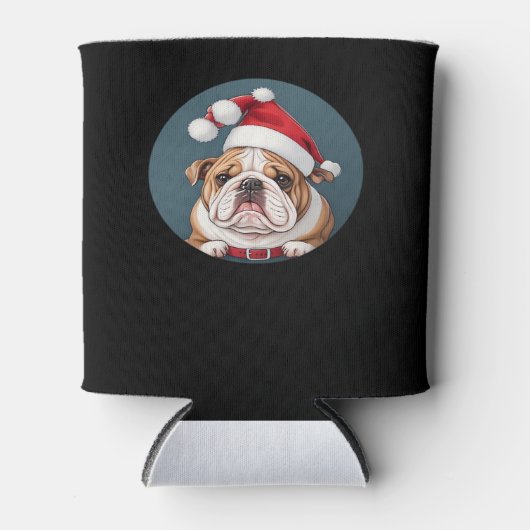 Merry Woofmas Classic T - Shirt_1 Dosenkühler (Vorderseite)