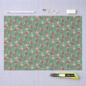 Merry Woofmas Mops Hunde Seidenpapier (Handwerk)