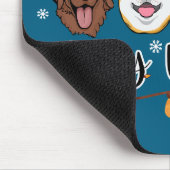 Merry Woofmas Mousepad (Ecke)