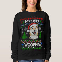 Merry Woofmas Ugly Sweater Weihnachten Shiba