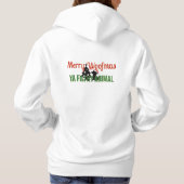 Merry Woofmas Ya Filthy Animal Hoodie (Rückseite)