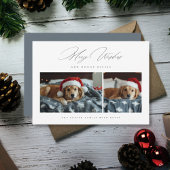 Merry wünscht Doggy Kisses 2 Foto Weihnachten