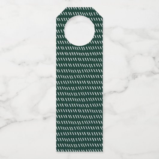 Merry wünscht Personalisierte Flaschengefährdung Flaschenanhänger (Rückseite)