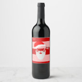 Merry X-Mas - 100 % Weinetikett (Vorderseite)