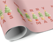 Merry X-mas Geschenkpapier (Rolleneckpunkt)