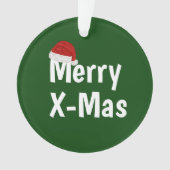 Merry X-Mas Ornament (Vorderseite)