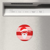 Merry X-Mas Santa Magnet (In Situ (Geschirrspüler))