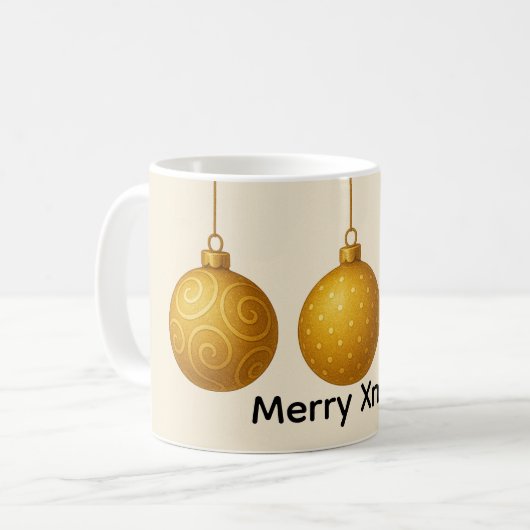 Merry x mas Tasse (Vorderseite Links)