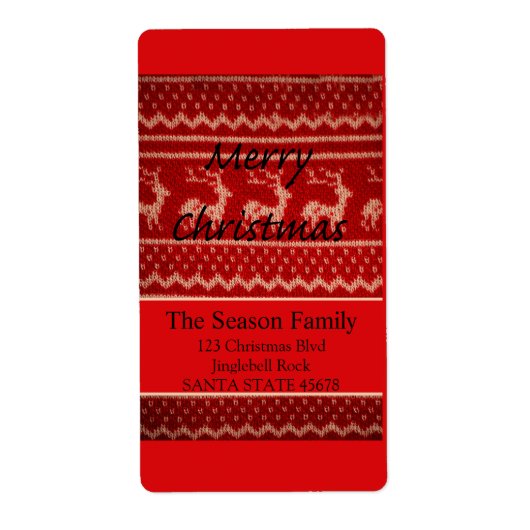 Merry X-Mas Ugly Christmas Sweater (Vorne)