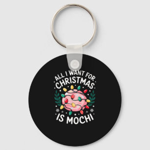 Merry Xmas alles, was ich für Weihnachten Mochi Me Schlüsselanhänger
