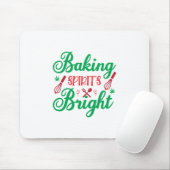Merry Xmas Backbrills hell Mousepad (Mit Mouse)