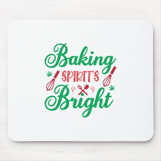 Merry Xmas Backbrills hell Mousepad (Vorne)
