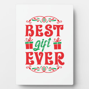 Merry Xmas Bestes Geschenk je Fotoplatte