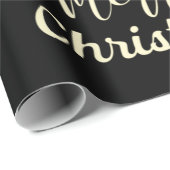 Merry Xmas Buch Weihnachtsbaum Geschenkpapier (Rolleneckpunkt)