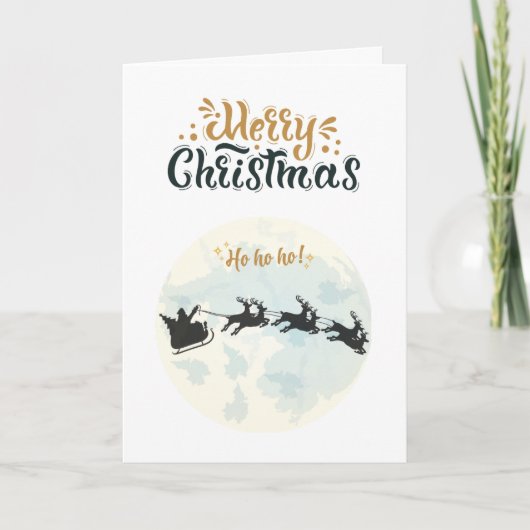 Merry Xmas Card Karte (Vorderseite)