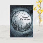 Merry Xmas Card Karte (Gelbe Blume)