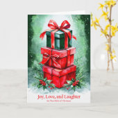 Merry Xmas Card Karte (Gelbe Blume)