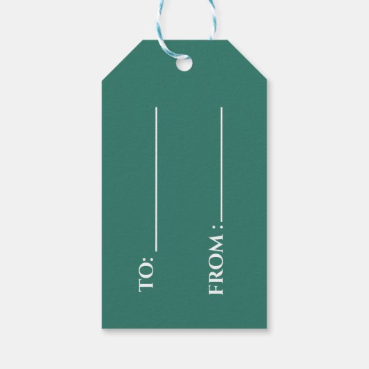 MERRY XMAS COLOR POP GESCHENKANHÄNGER (Rückseite)