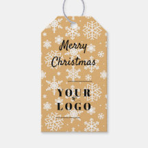 Merry Xmas Custom Logo Company Imitate Gold Muster