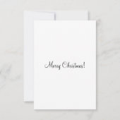 Merry Xmas HABIBI Frau Egg Card Einladung (Rückseite)