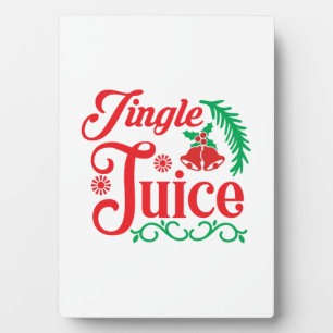 Merry Xmas Happy Jingle Juice Fotoplatte