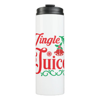 Merry Xmas Happy Jingle Juice Thermosbecher