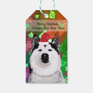 Merry Xmas, Happy New Year Custom Gift Tags Geschenkanhänger