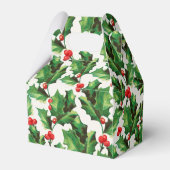 Merry Xmas & Happy New Year Holly Geschenkschachtel (Rückseite)