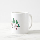 Merry Xmas Jingle Kaffeetasse (VorderseiteRechts)