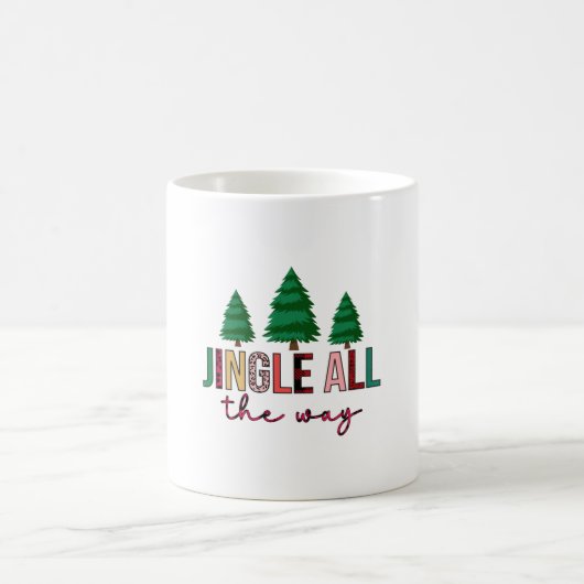Merry Xmas Jingle Kaffeetasse (Mittel)