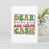 Merry Xmas Lieber Weihnachten Sie können Bargeld V (Stehend Vorderseite)