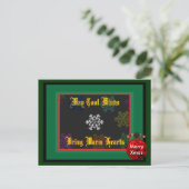 Merry Xmas Mai Coole Winde bringen Vorlage 2 (Stehend Vorderseite)