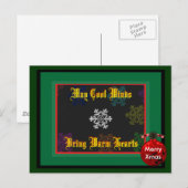 Merry Xmas Mai Coole Winde bringen Vorlage 2 (Vorne/Hinten)