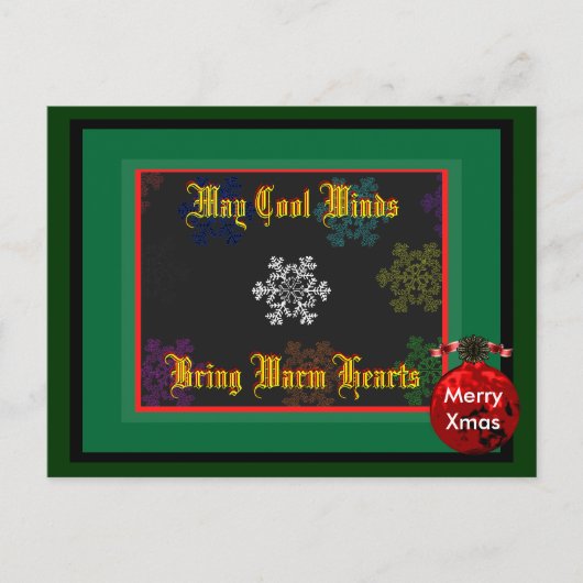 Merry Xmas Mai Coole Winde bringen Vorlage 2 (Vorderseite)