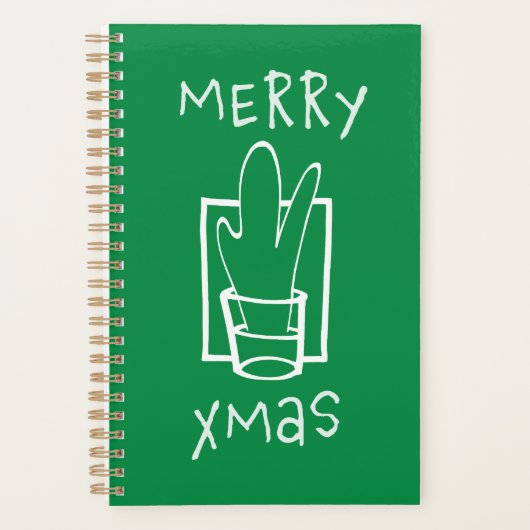 Merry Xmas Planer (Vorderseite)