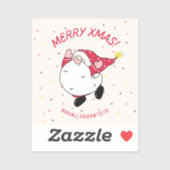 Merry Xmas @reallygroßsite Aufkleber (Blatt)