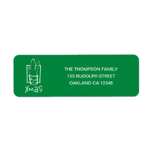 Merry Xmas Rücksendeadresse