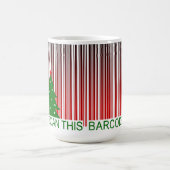 MERRY XMAS : Scannen Sie diesen Strichcode Kaffeetasse (Mittel)
