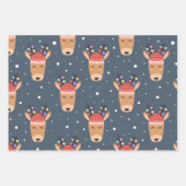 Merry Xmas Set Geschenkpapier Set (Vorderseite 3)