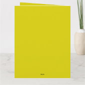 Merry Xmas tanzendes Owl Karte (Rückseite)