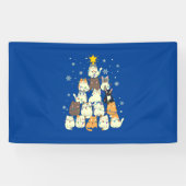 Merry Xmas Weihnachtsbaum Banner (Horizontal)