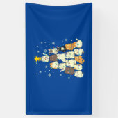 Merry Xmas Weihnachtsbaum Banner (Vertikal)