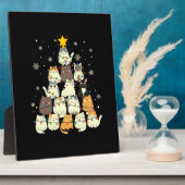 Merry Xmas Weihnachtsbaum Fotoplatte (Seite)