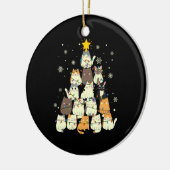 Merry Xmas Weihnachtsbaum Keramik Ornament (Links)