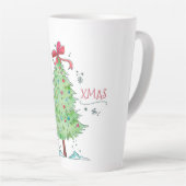 Merry Xmas Weihnachtsbaum Milchtasse (Rechte Ecke)