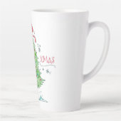 Merry Xmas Weihnachtsbaum Milchtasse (Rechts)