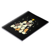 Merry Xmas Weihnachtsbaum Notizblock (Linke Seite)