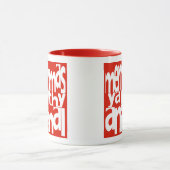 Merry Xmas Ya Filthy Animal Christmas Tasse (Zentrum)