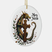 Merry Yuletide Dragon Ornament (Rechts)