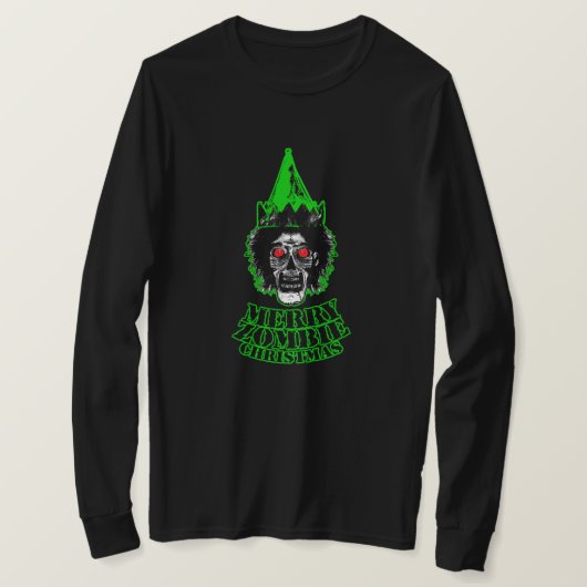 Merry Zombie Christmas T-Shirt (Design vorne)
